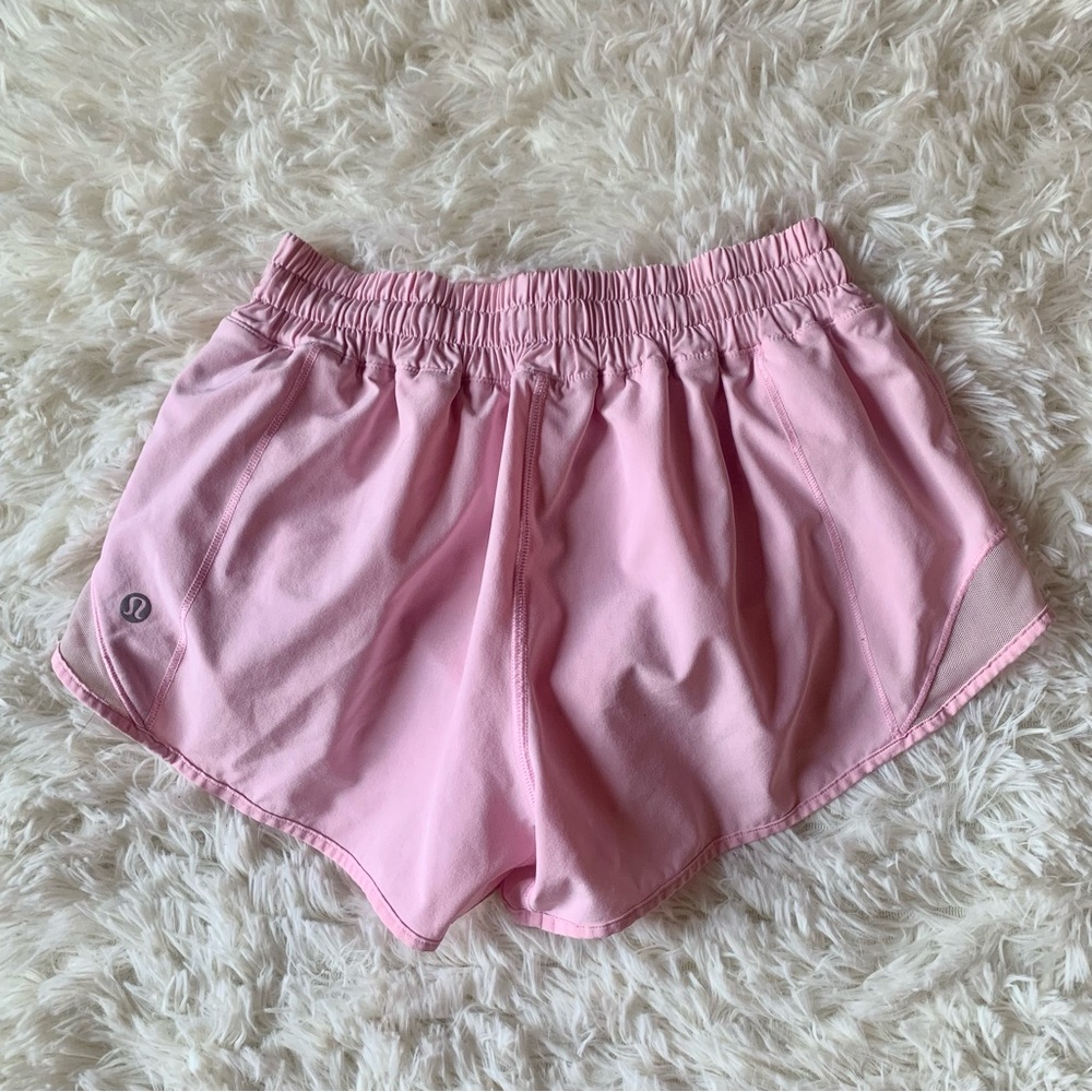 Lululemon Miami Pink Hotty Hot Shorts